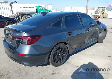 2025 Honda Civic Sport из США, поврежденный, VIN 2HGFE2F58SH538147